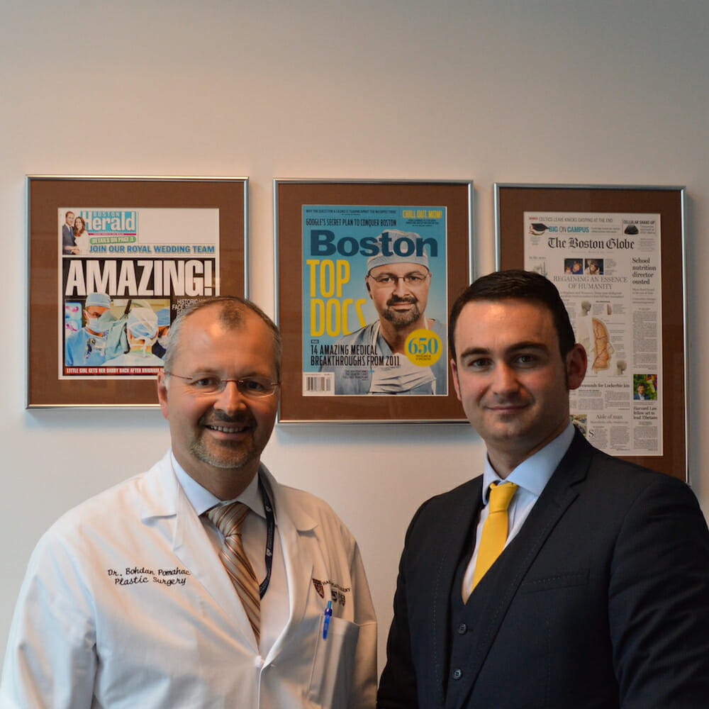 Ben Ambrose & Dr Bohdan Pomahac