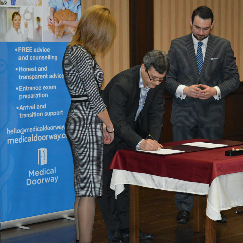Pleven Medical University - Exclusive agreement with Medical Doorway