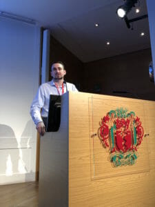 Ben Ambrose (Medical Doorway) delivered the Study Medicine in Europe Presentation to a packed auditorium.